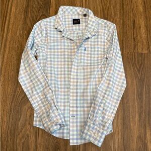 Johnnie-0 button down. So soft. Worn once for a few hours. Perfect condition